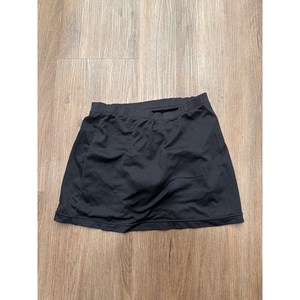 Nike‎ Dri-FIT Womens XS Black Mesh Athletic Tennis Golf Skort Built-in Shorts
